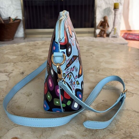 NWT John Rombough Bear Vegan Leather Purse Indigenous Artist - Picture 6 of 12